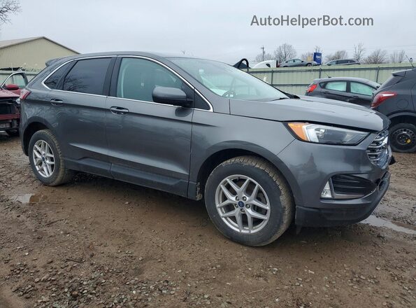 2FMPK4J98NBB13063 2022 FORD EDGE Серый Передняя правая четверть