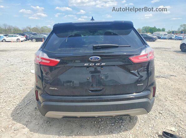2FMPK4J98PBA12866 2023 FORD EDGE Черный Вид сзади