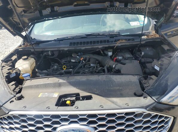 2FMPK4J98PBA12866 2023 FORD EDGE Черный Вид подкапотного пространства