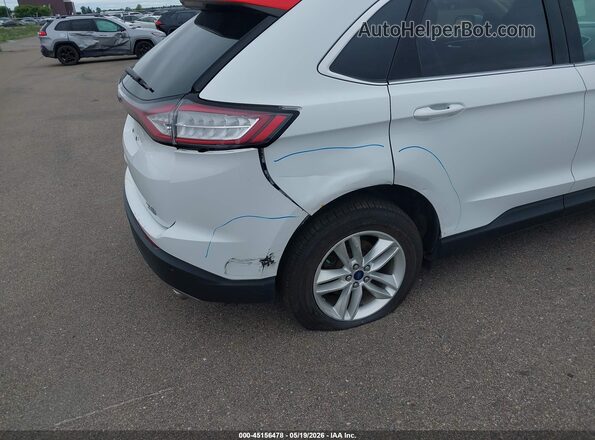 2FMPK4J99GBB67152 2016 FORD EDGE White Widok z przodu