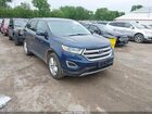 2017 Ford Edge Sel Blue vin: 2FMPK4J99HBC02435