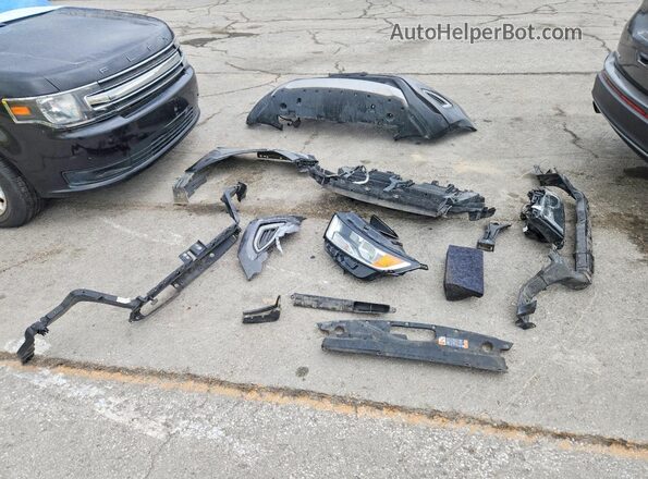 2FMPK4J99JBB52819 2018 FORD EDGE Угольный Вид наклейки с VIN-кодом