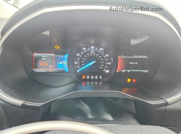 2FMPK4J99JBB52819 2018 FORD EDGE Угольный Вид щитка приборов