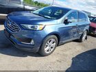 2019 Ford Edge Sel Blue vin: 2FMPK4J99KBB03136
