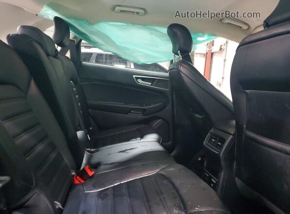 2FMPK4J99KBC24961 2019 FORD EDGE Темно-бордовый Вид задних сидений