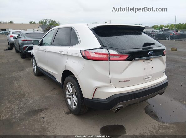 2FMPK4J99KBC33479 2019 FORD EDGE White Tył lewy