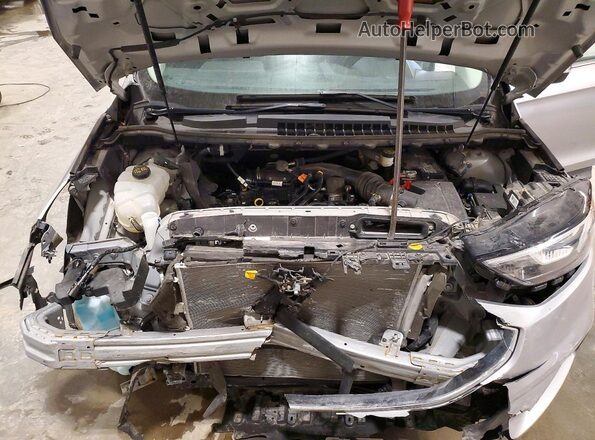 2FMPK4J99LBB21945 2020 FORD EDGE Silver Vista del compartimento del motor