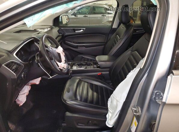 2FMPK4J99LBB21945 2020 FORD EDGE Silver Vista interior delantera