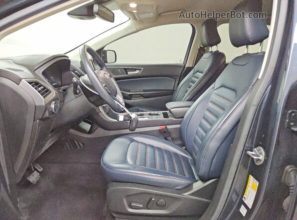 2FMPK4J99NBA82518 2022 FORD EDGE Синий Вид салона спереди