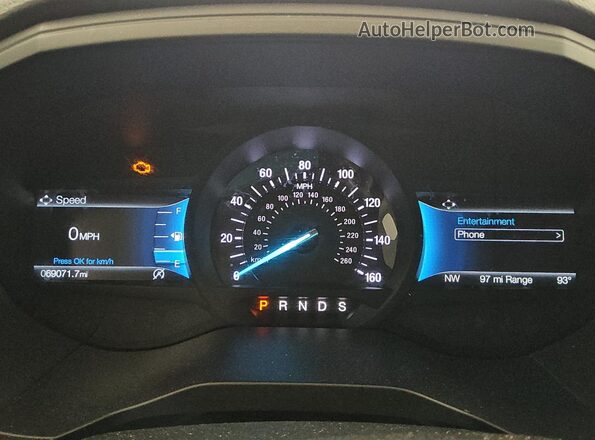 2FMPK4J99NBA82518 2022 FORD EDGE Синий 