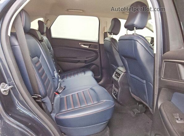 2FMPK4J99NBA82518 2022 FORD EDGE Синий Вид задней части салона
