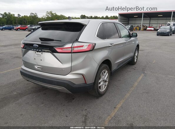 2FMPK4J99PBA29045 2023 FORD EDGE Серебряный Задняя правая четверть
