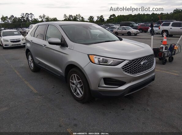 2FMPK4J99PBA29045 2023 FORD EDGE Серебряный Передняя правая четверть