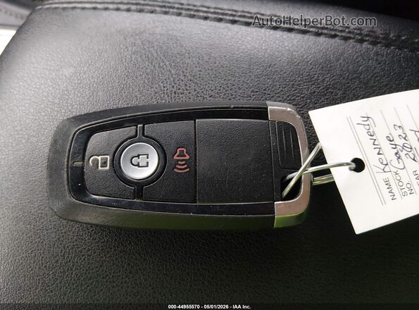2FMPK4J99PBA29045 2023 FORD EDGE Серебряный Вид панели приборов