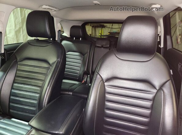 2FMPK4J99PBA45634 2023 FORD EDGE Silver Вид задніх сидінь