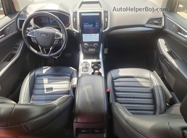 2FMPK4J99RBA03371 2024 FORD EDGE Черный Вид панели приборов