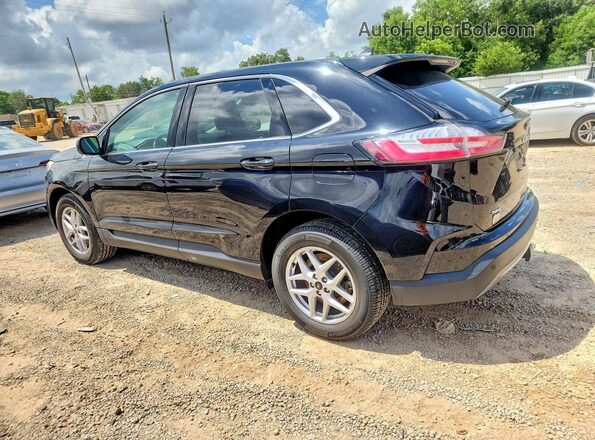 2FMPK4J99RBA03371 2024 FORD EDGE Черный Задняя левая четверть