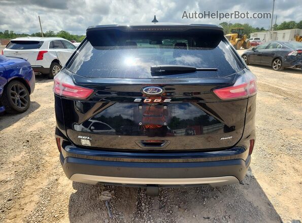 2FMPK4J99RBA03371 2024 FORD EDGE Черный Вид сзади