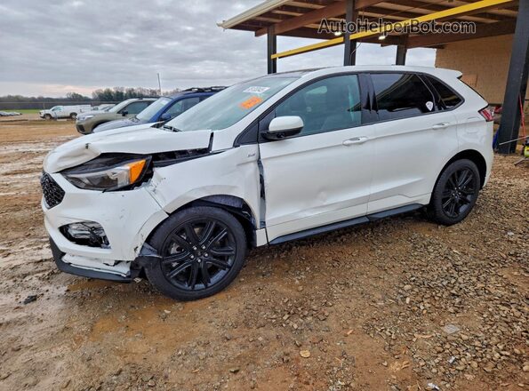 2FMPK4J99RBA18257 2024 FORD EDGE White Vista tres cuartos delantera izquierda