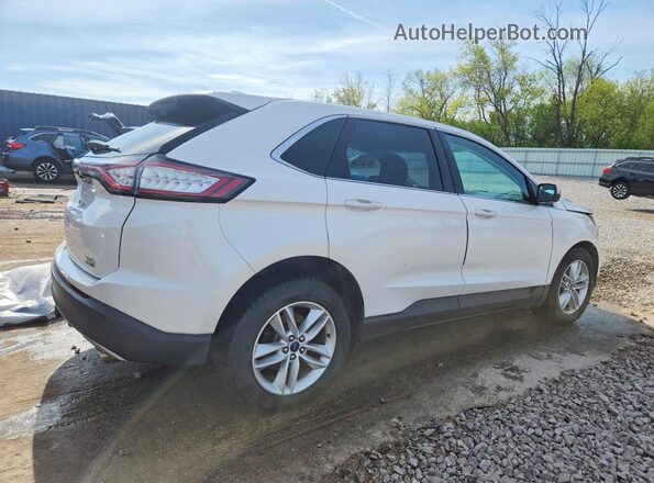 2FMPK4J9XGBB75261 2016 FORD EDGE Белый Задняя правая четверть