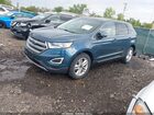 2016 Ford Edge Sel Blue vin: 2FMPK4J9XGBC24183