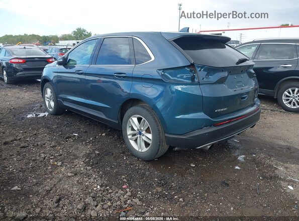 2FMPK4J9XGBC24183 2016 FORD EDGE Blue Задня ліва чверть