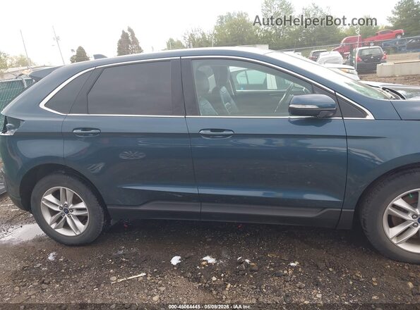 2FMPK4J9XGBC24183 2016 FORD EDGE Blue Панорамний вид салону 360°
