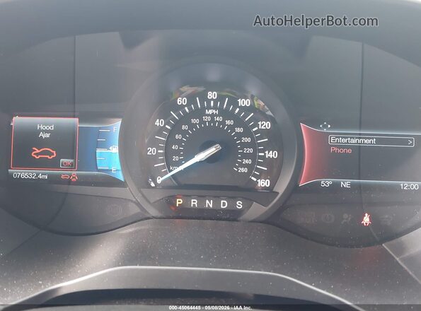 2FMPK4J9XGBC24183 2016 FORD EDGE Blue Вид задніх сидінь