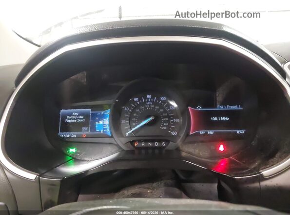 2FMPK4J9XGBC42621 2016 FORD EDGE Белый Вид задних сидений
