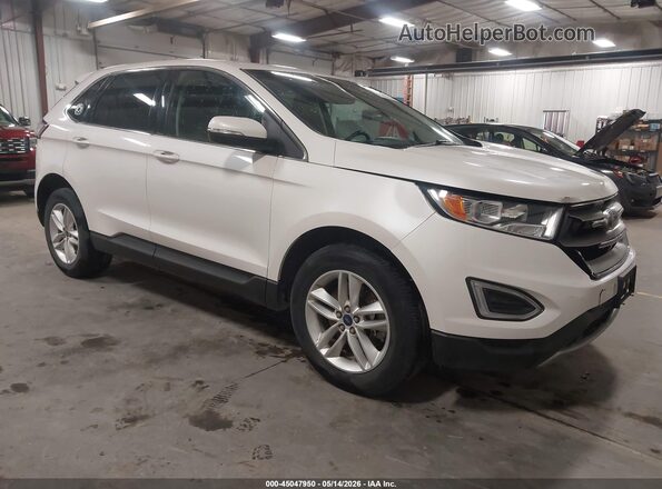 2FMPK4J9XGBC42621 2016 FORD EDGE Белый Передняя правая четверть
