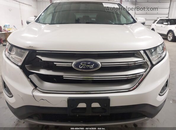 2FMPK4J9XGBC42621 2016 FORD EDGE Белый Вид спереди