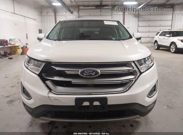 2FMPK4J9XGBC42621 2016 FORD EDGE Белый Вид щитка приборов