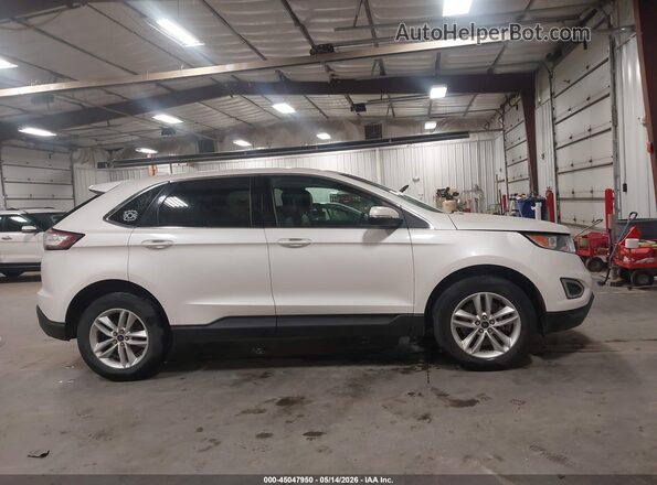 2FMPK4J9XGBC42621 2016 FORD EDGE Белый Вид задней части салона