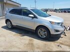 2017 Ford Edge Sel Gray vin: 2FMPK4J9XHBC25349