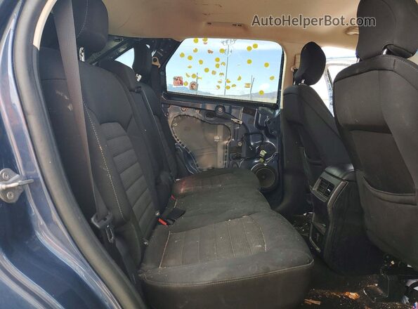 2FMPK4J9XKBB01704 2019 FORD EDGE Синий Вид задних сидений