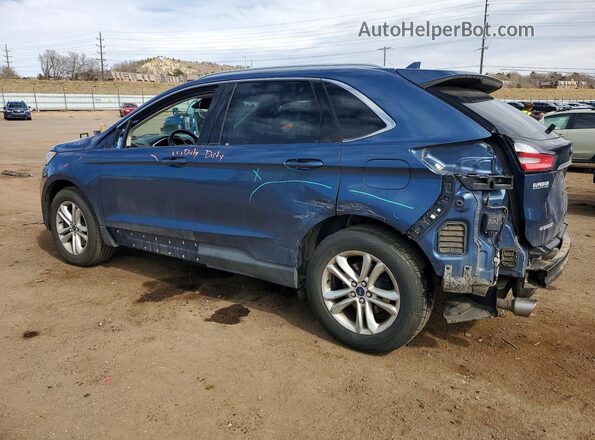 2FMPK4J9XKBB01704 2019 FORD EDGE Синий Задняя левая четверть