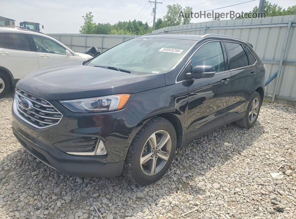 2FMPK4J9XLBA25872 2020 FORD EDGE Black Առջևի ձախ երեք քառորդ տեսարան