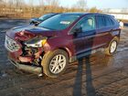 2021 Ford Edge Sel Maroon vin: 2FMPK4J9XMBA19880