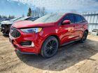 2021 Ford Edge Sel Red vin: 2FMPK4J9XMBA27767