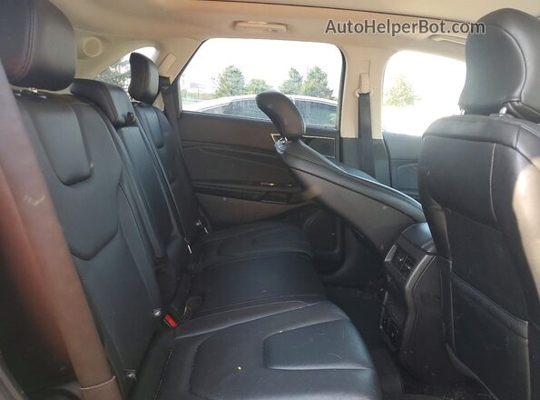 2FMPK4K80HBC61427 2017 FORD EDGE Черный Вид задней части салона