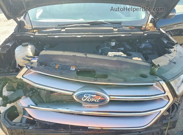 2FMPK4K80HBC61427 2017 FORD EDGE Черный Вид подкапотного пространства