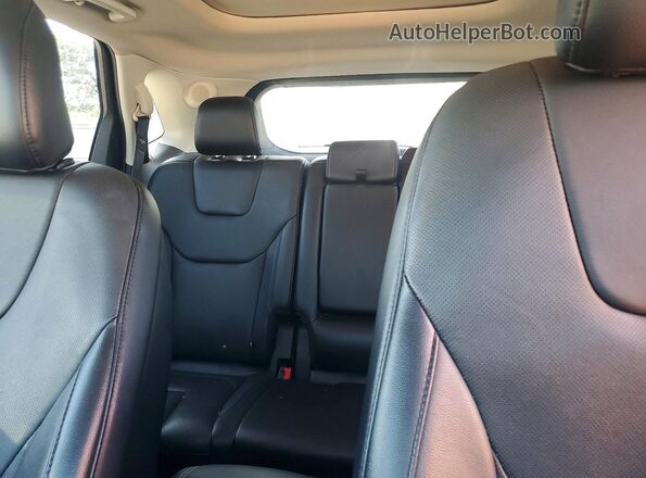 2FMPK4K80HBC61427 2017 FORD EDGE Черный Вид задних сидений