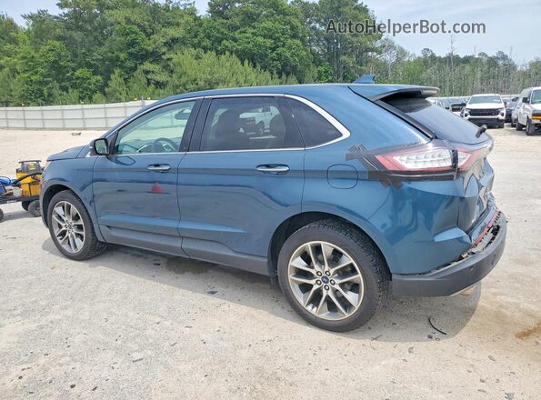 2FMPK4K81GBC21498 2016 FORD EDGE Синий Задняя левая четверть