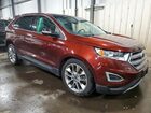 2016 Ford Edge Titanium Burgundy vin: 2FMPK4K82GBC52579