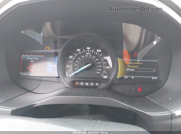 2FMPK4K82HBB17541 2017 FORD EDGE Champagne Вид задних сидений