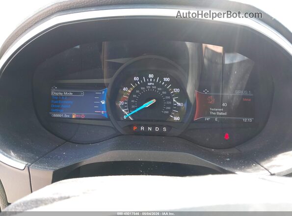 2FMPK4K83HBC68551 2017 FORD EDGE Белый Вид задних сидений