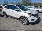 2018 Ford Edge Titanium Белый vin: 2FMPK4K83JBC01535
