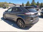 2016 Ford Edge Titanium Серый vin: 2FMPK4K84GBC24380