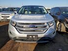 2017 Ford Edge Titanium Silver vin: 2FMPK4K84HBB10641