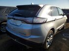 2017 Ford Edge Titanium Silver vin: 2FMPK4K84HBB10641
